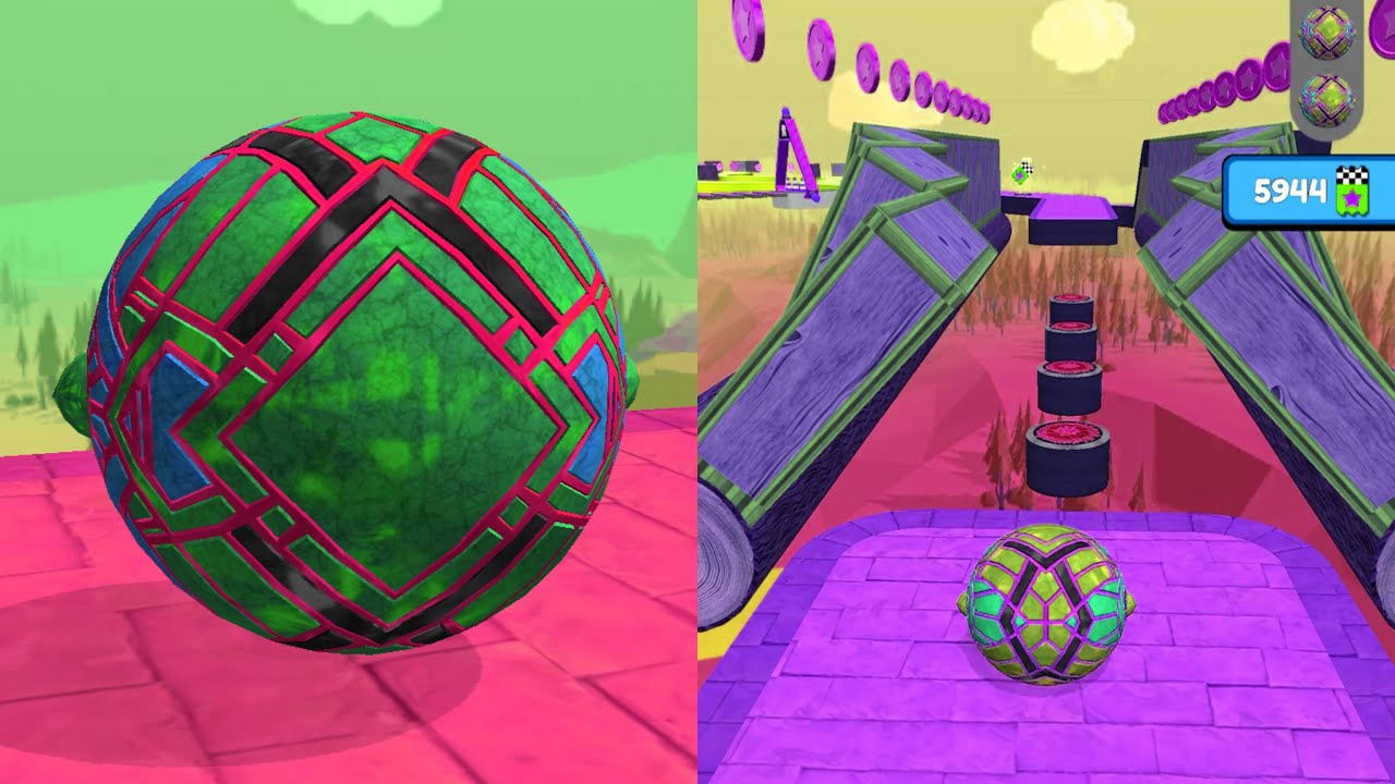 Going Balls Vs Reverse Balls Speedrun Walkthrough Gameplay