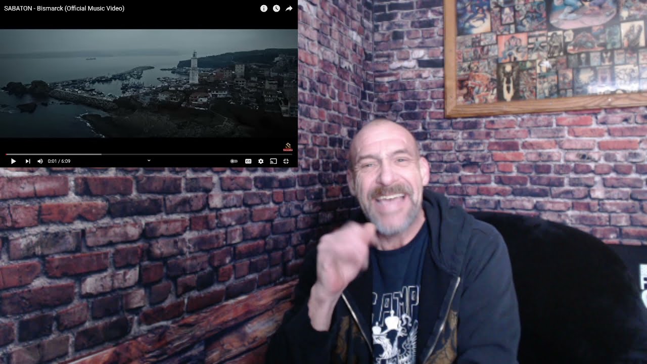 SABATON - Bismarck - Reaction (first time listening)