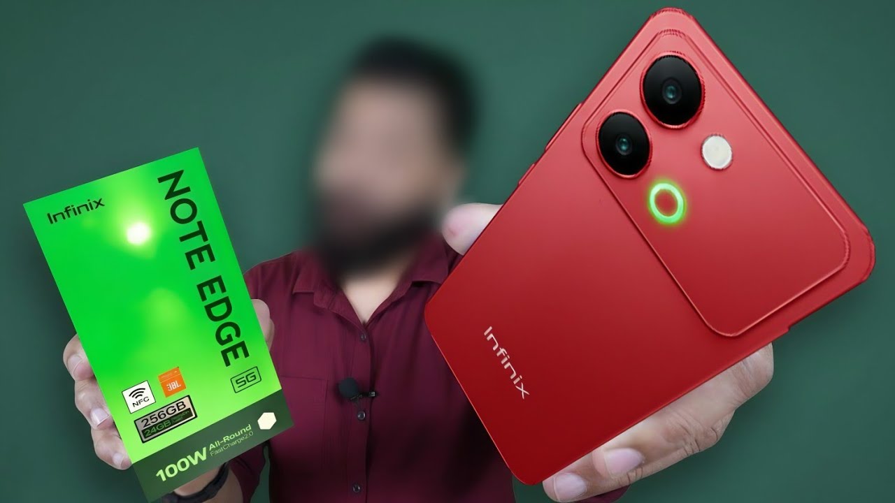 Infinix Note Edge Unboxing, first look & hand's on