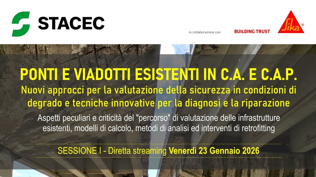 Ponti e viadotti in c.a. e c.a.p.  - Sessione I