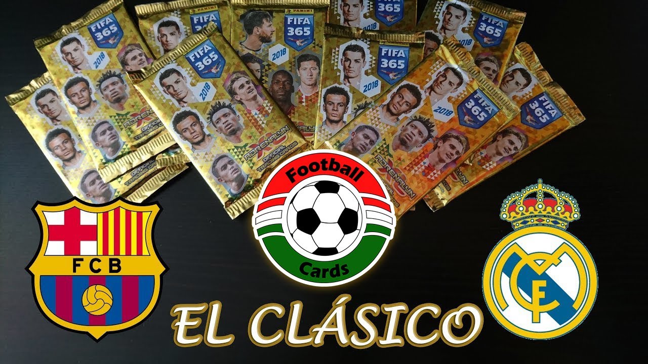 Panini FIFA 365 2018 Adrenalyn XL El Clásico | Barcelona - Real Madrid