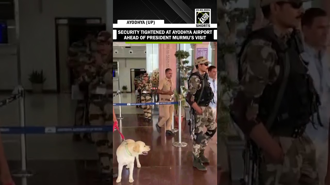 Security arrangements tightened at Maharshi Valmiki Int&rsquo;l Airport ahead of Prez Murmu&rsquo;s visit