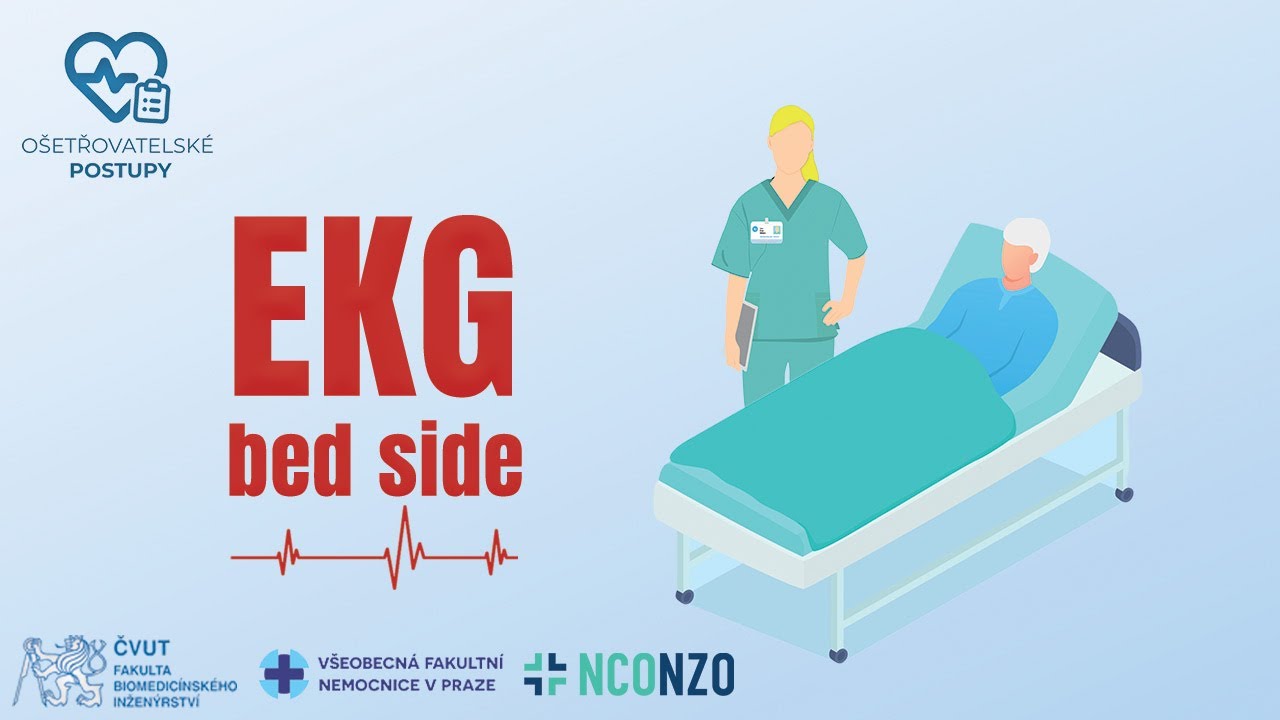 🇨🇿 (CZ) | EKG 4/4| BED SIDE | OŠETŘOVATELSKÉ POSTUPY