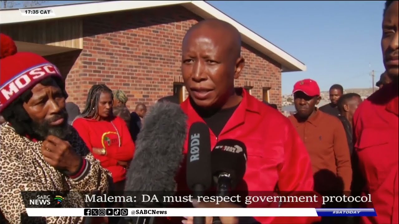 DA must leave the GNU if they are unhappy: Malema