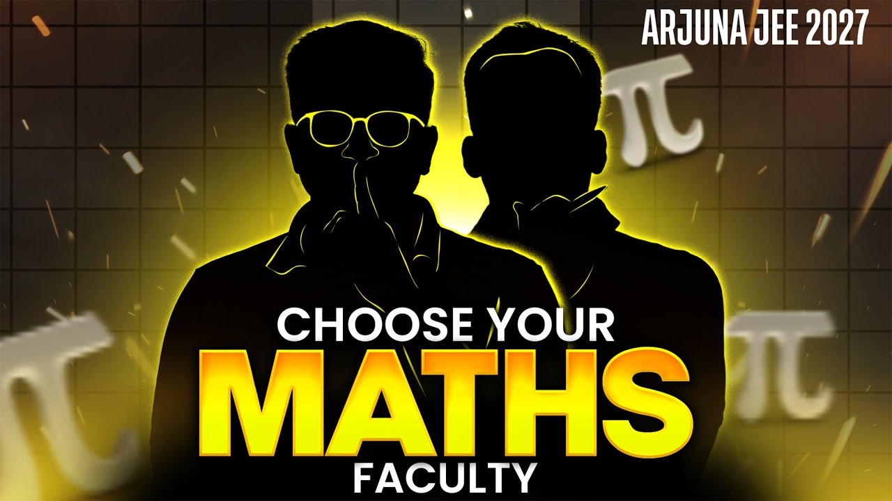 Choose your MATHS Faculty🔥😎 || Class 11th - Arjuna JEE 2027 @AlakhSir-Class9.10  || Official Trailer