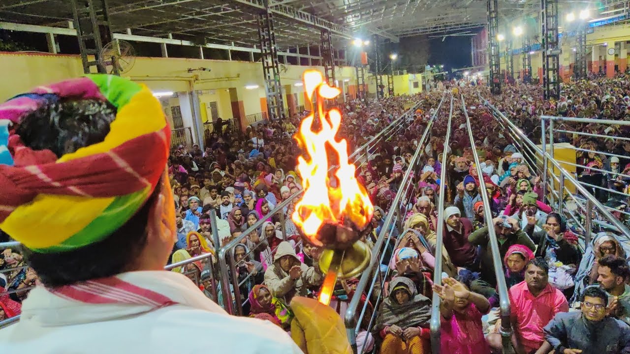 🙏 श्री चतुरदास जी महाराज बुटाटी धाम आज की चमत्कारी आरती 🙏 (24/02/25) Paralysis Treatment Temple