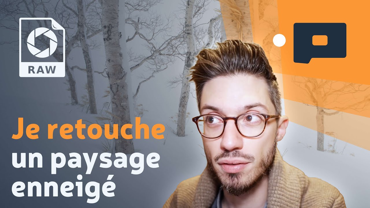 📷  Je retouche un paysage enneigé - DTR #1