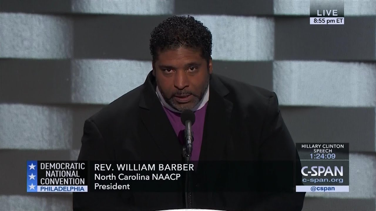 Rev. William Barber FULL REMARKS at Democratic National Convention (C-SPAN)