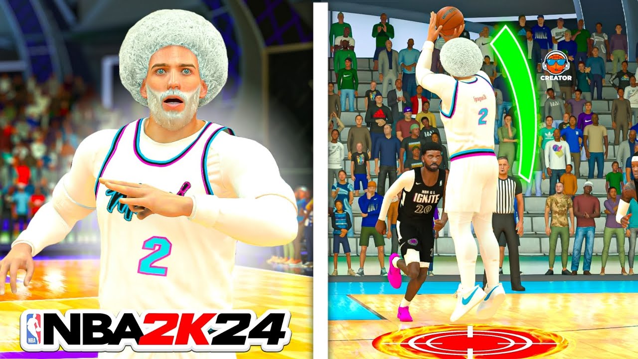 This 6'10 BURLY STRETCH is UNREAL on NBA 2K24