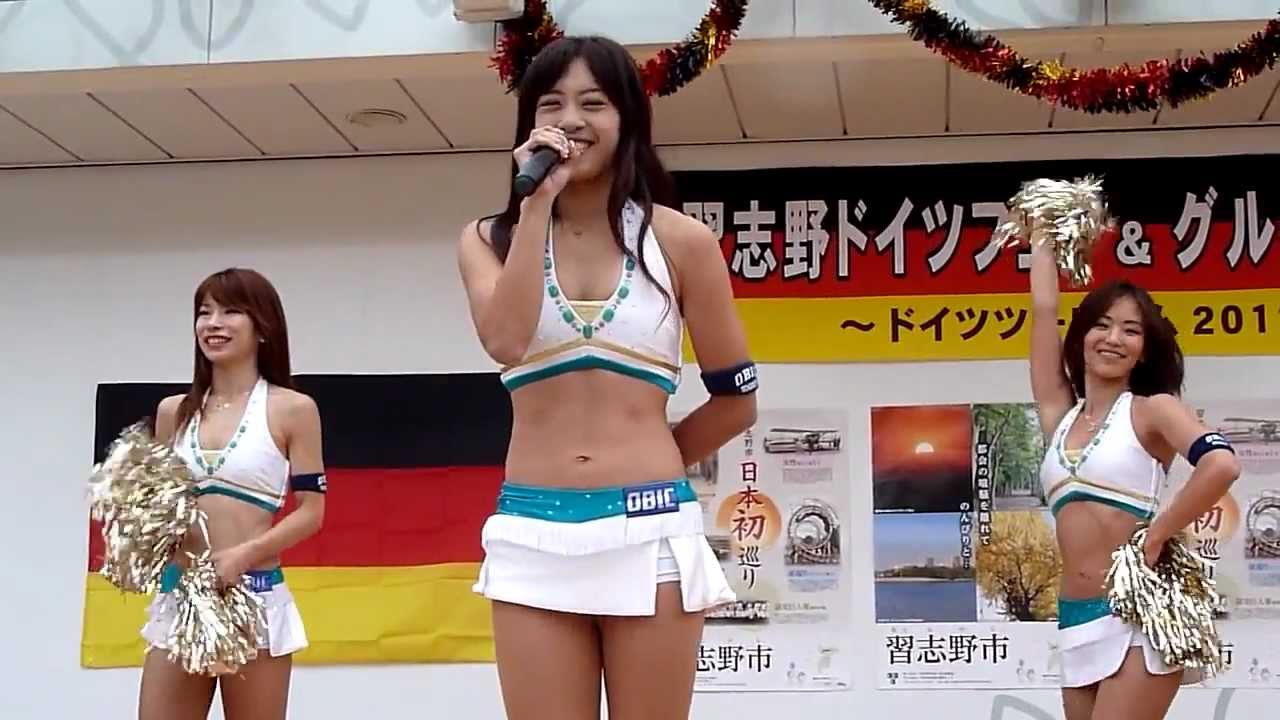 習志野ドイツフェア2012  オービックシーガルズ・チアリーディング