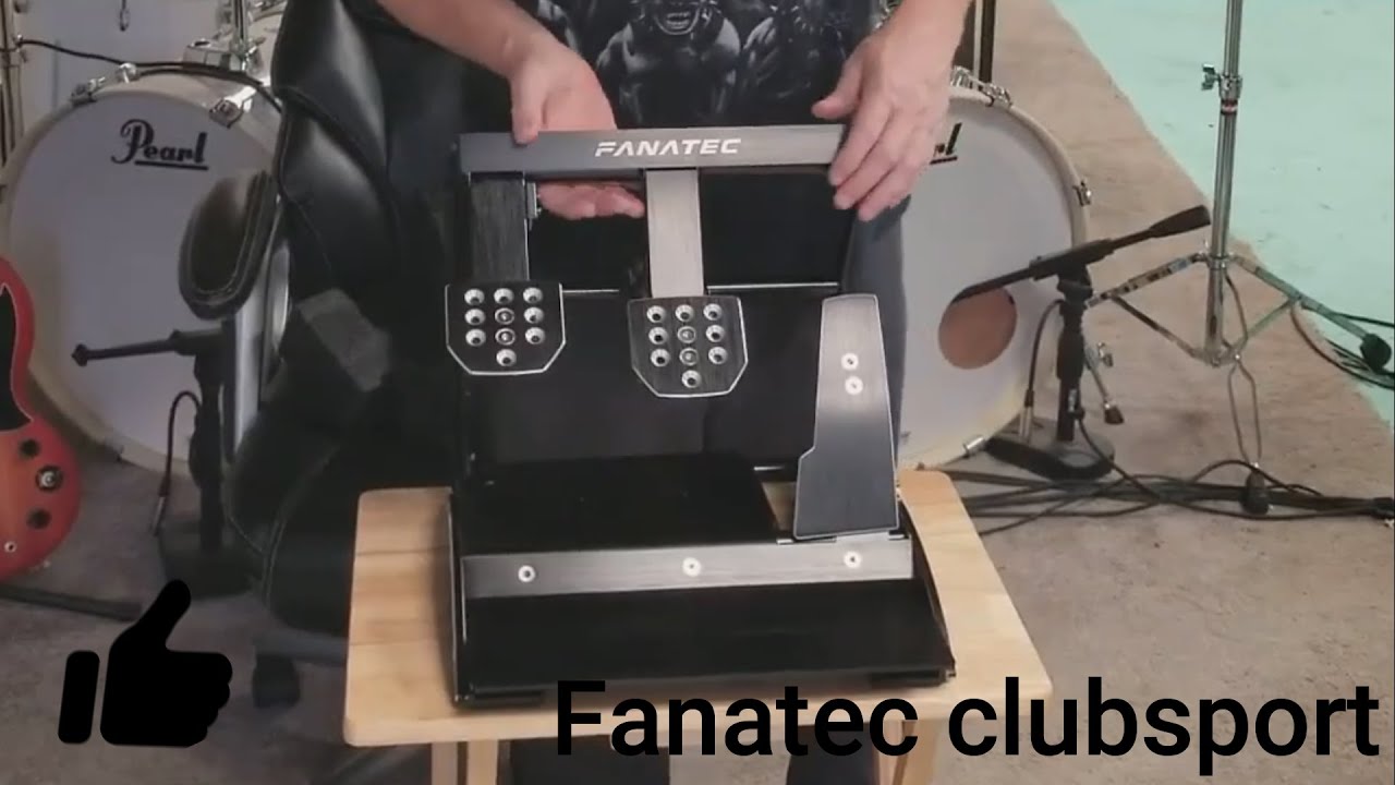 The only unboxing that coves  Fanatec clubsport pedals V3 inverted / And clubsport wheel base v2.5