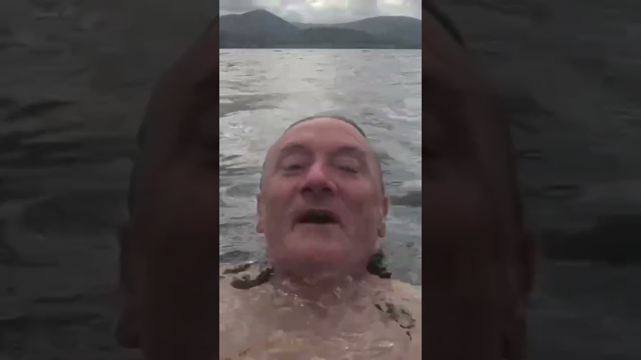 Wild swimming in Loch Morlich, Aviemore.