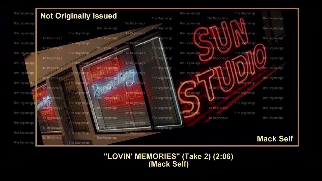 (1959) Sun ''Lovin' Memories'' (2) (Take 2) Mack Self