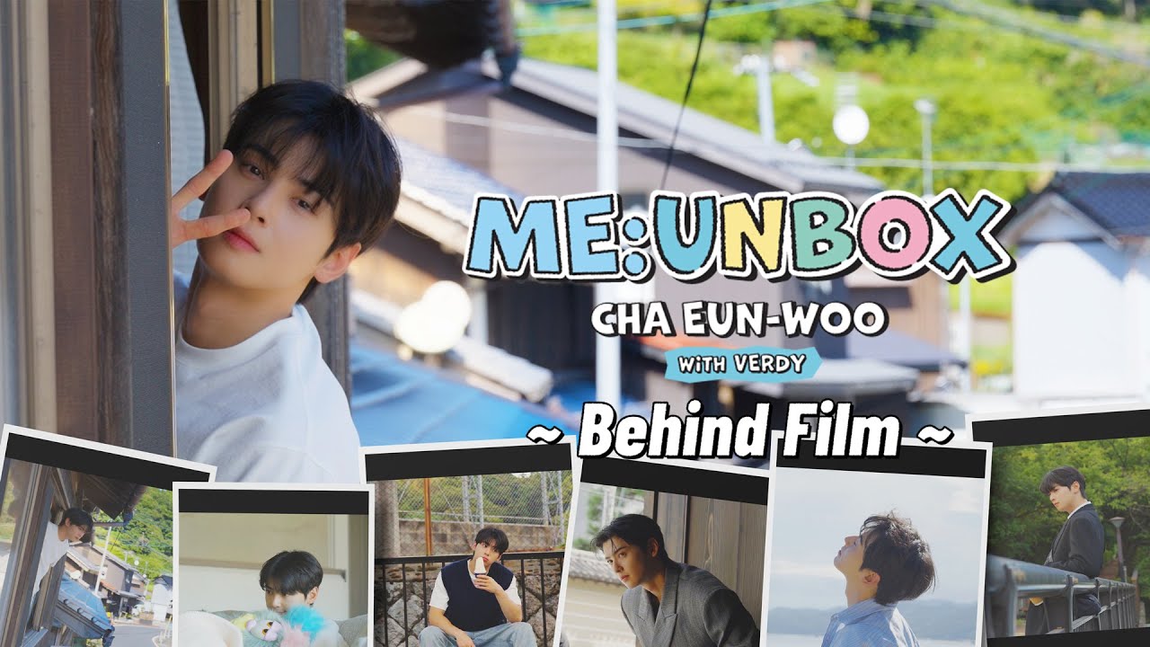 [Behind] CHA EUN-WOO ME:UNBOX with VERDY l 일본에서 만난 차은우 언박싱 대공개! 🎁🎉