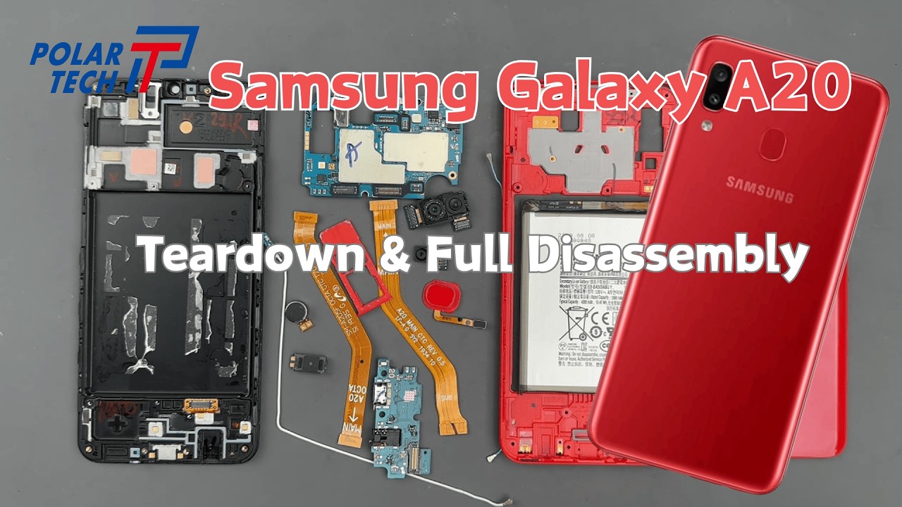 Samsung Galaxy A20 Teardown | Full Disassembly Step-by-Step Guide