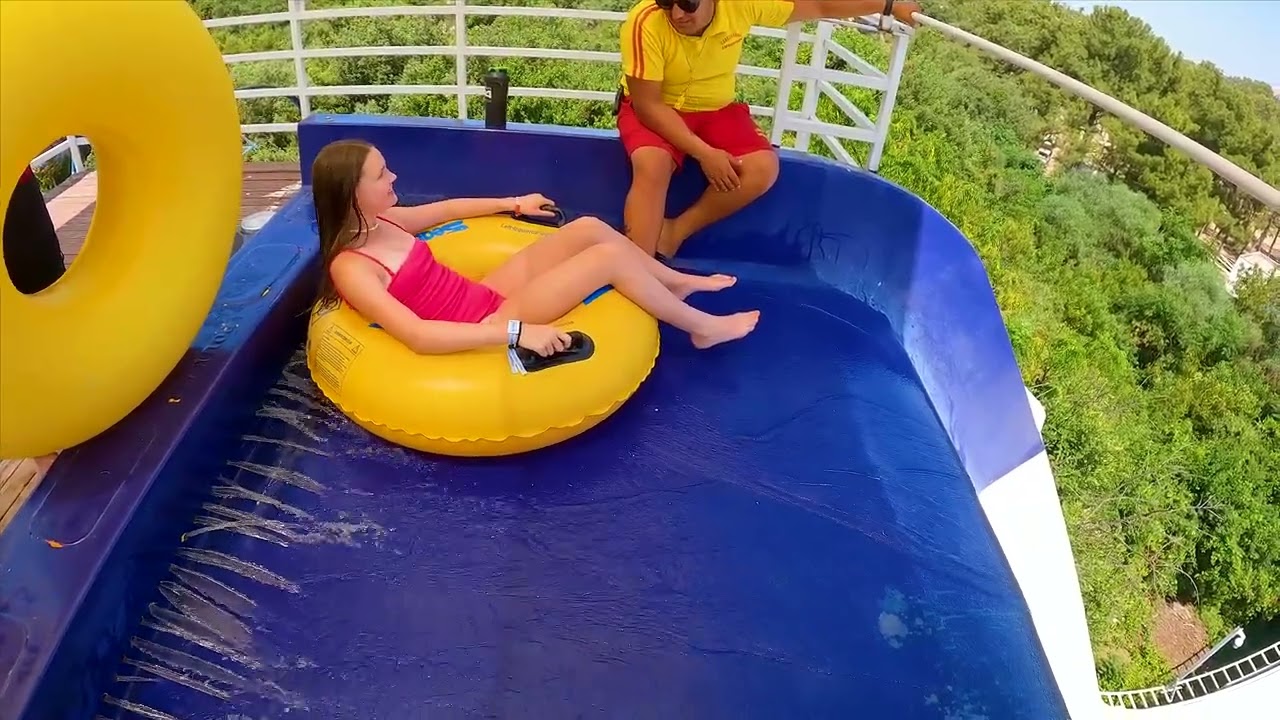 Tsunami WaterSlide at WaterPark, Antalya, Turkey (Türkiye)