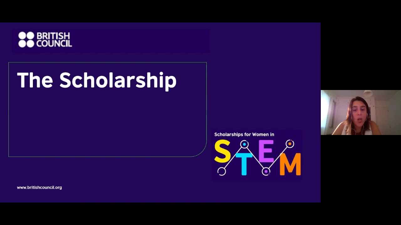 Webinar: British Council scholarships for women in STEM
