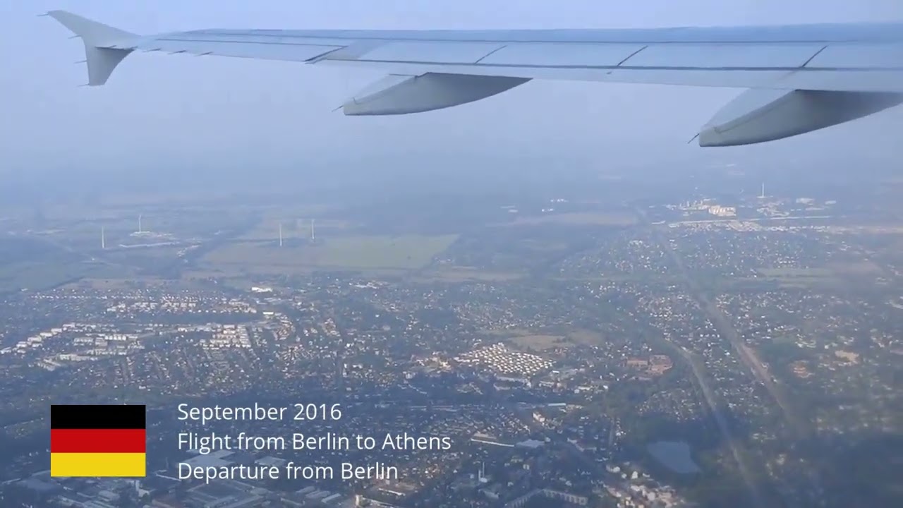 Flight from Berlin to Athens /// Departure from Berlin /// Vodo Travel
