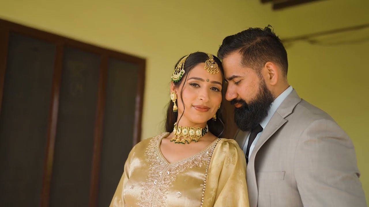 4K SIKH WEDDING II RING CERMONY  II JAGDEV & HARMANDEEP KAUR II Pooja Studio
