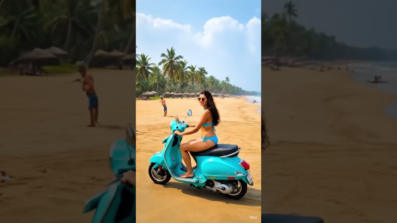 Girl on Beach 