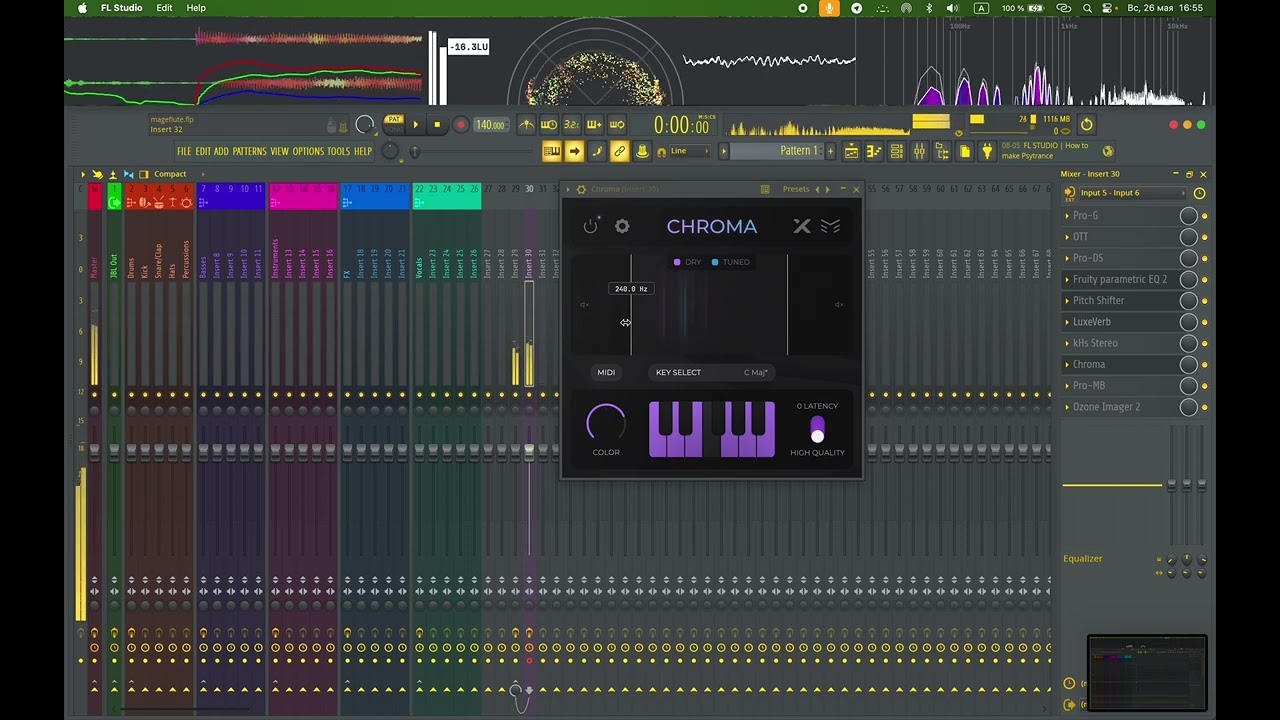 How I'm use Plugin CHROMA in FL Studio