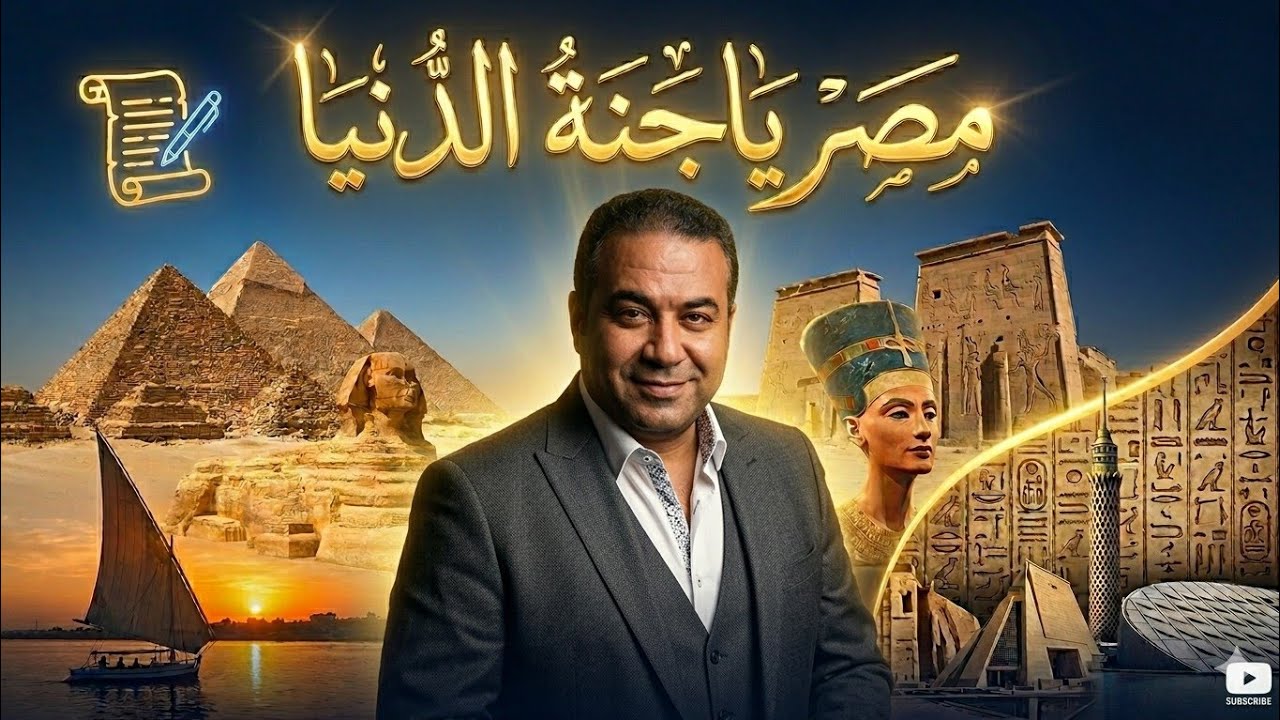 نص ( مصر ياجنة الدنيا ) الصف الأول الإعدادى 