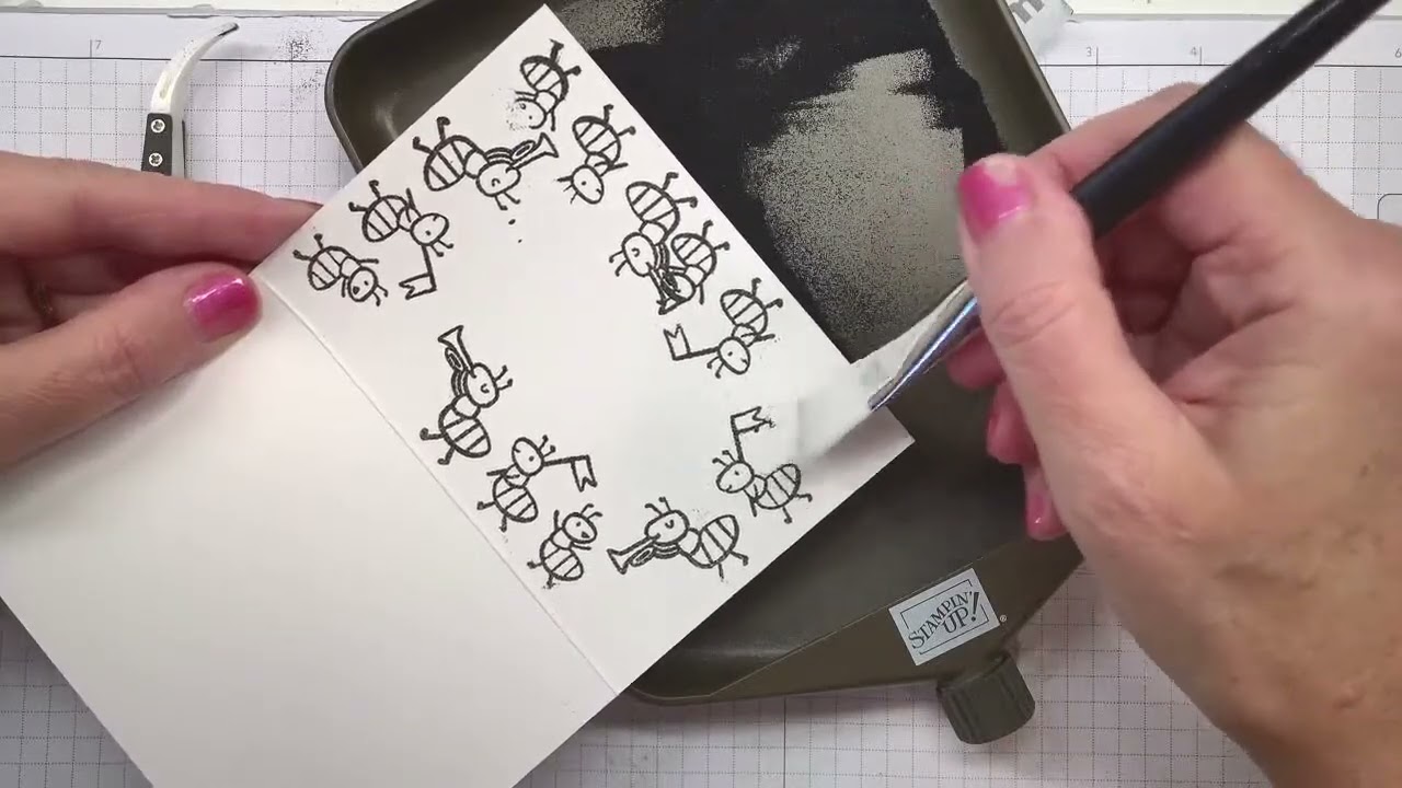 INKside the Craft Room with Northern Stamper   Feb 9   Sweet Bugs