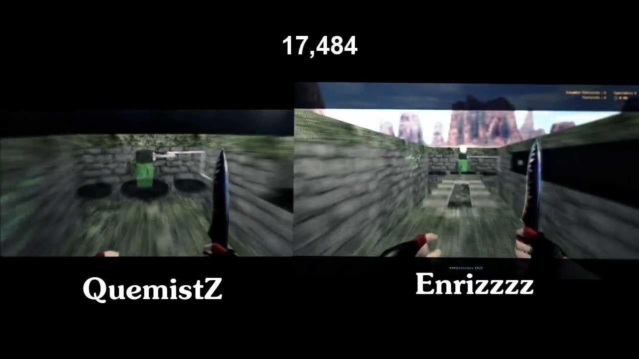 [CS] Deathrun duel QuemistZ  vs Enrizzzz (REVENGE) on deathrun_forest