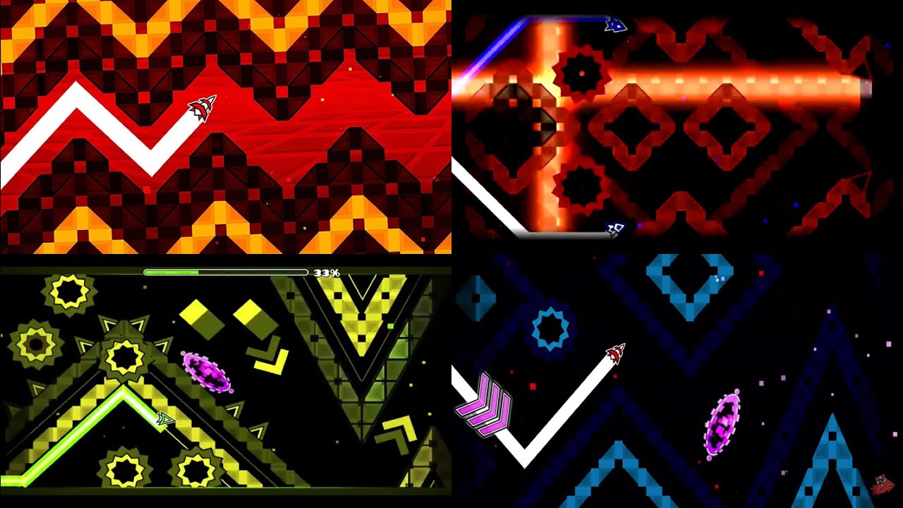 Top 5 EASIEST nine circles HARD DEMONS