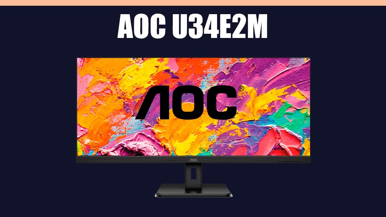 Монитор AOC U34E2M