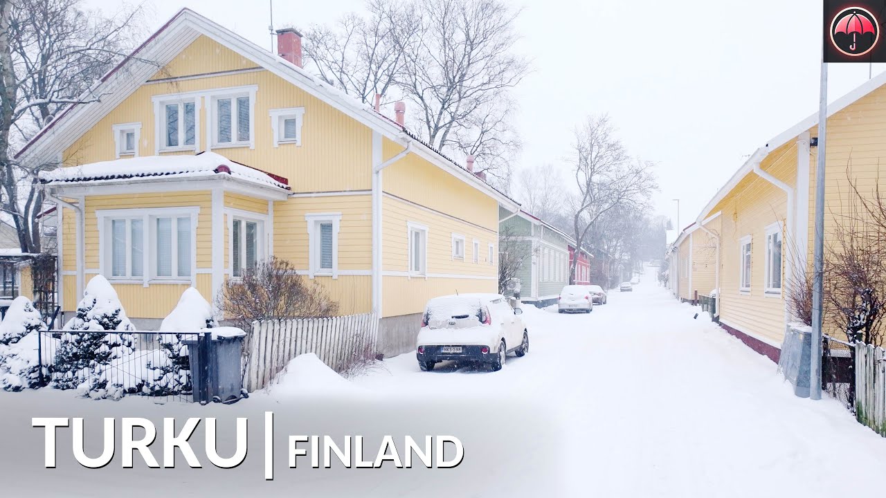 Snow Walking in Raunistula, Turku, Finland - January 2026