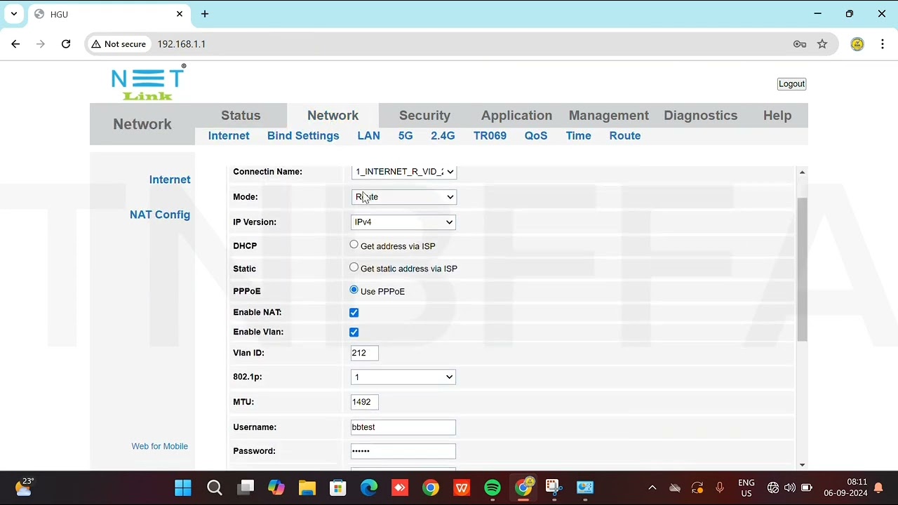 BSNL FTTH ONT / MODEM Configuration FULL Detailed VIDEO  in TAMIL TNBFFA 