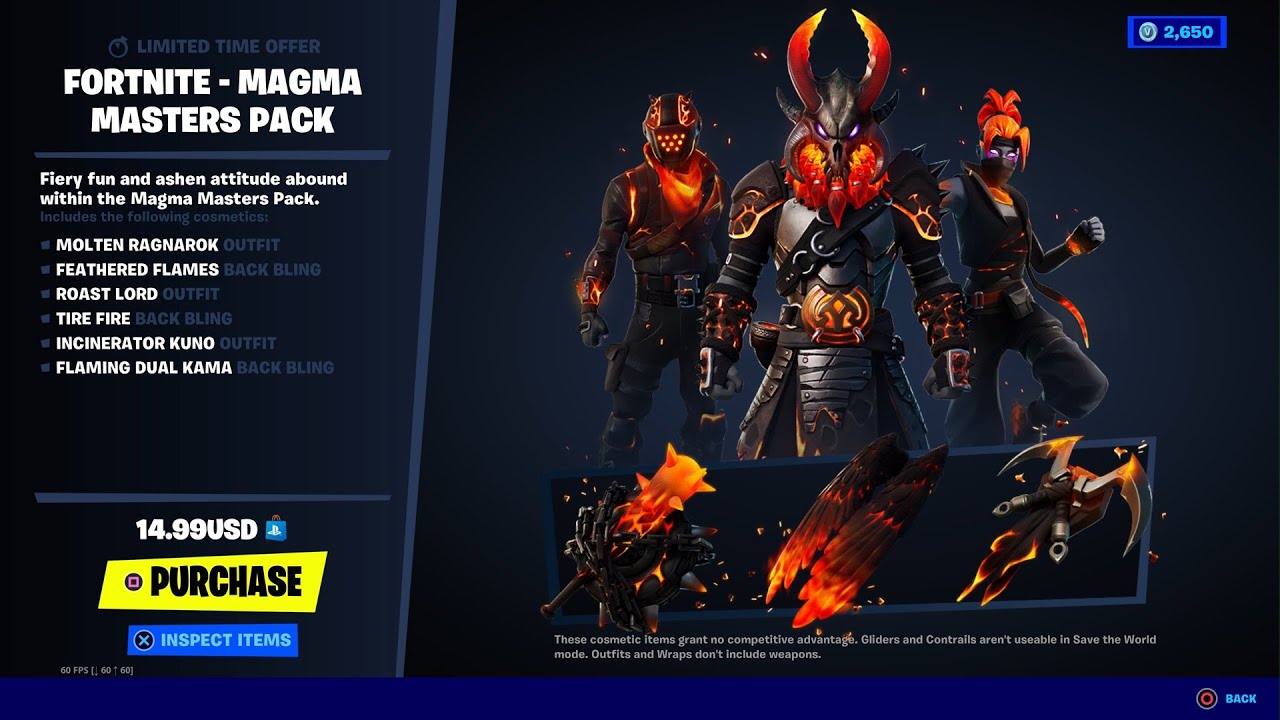 FORTNITE -MAGMA MASTERS PACK REVIEW. BEST FORTNITE PACK EVER?