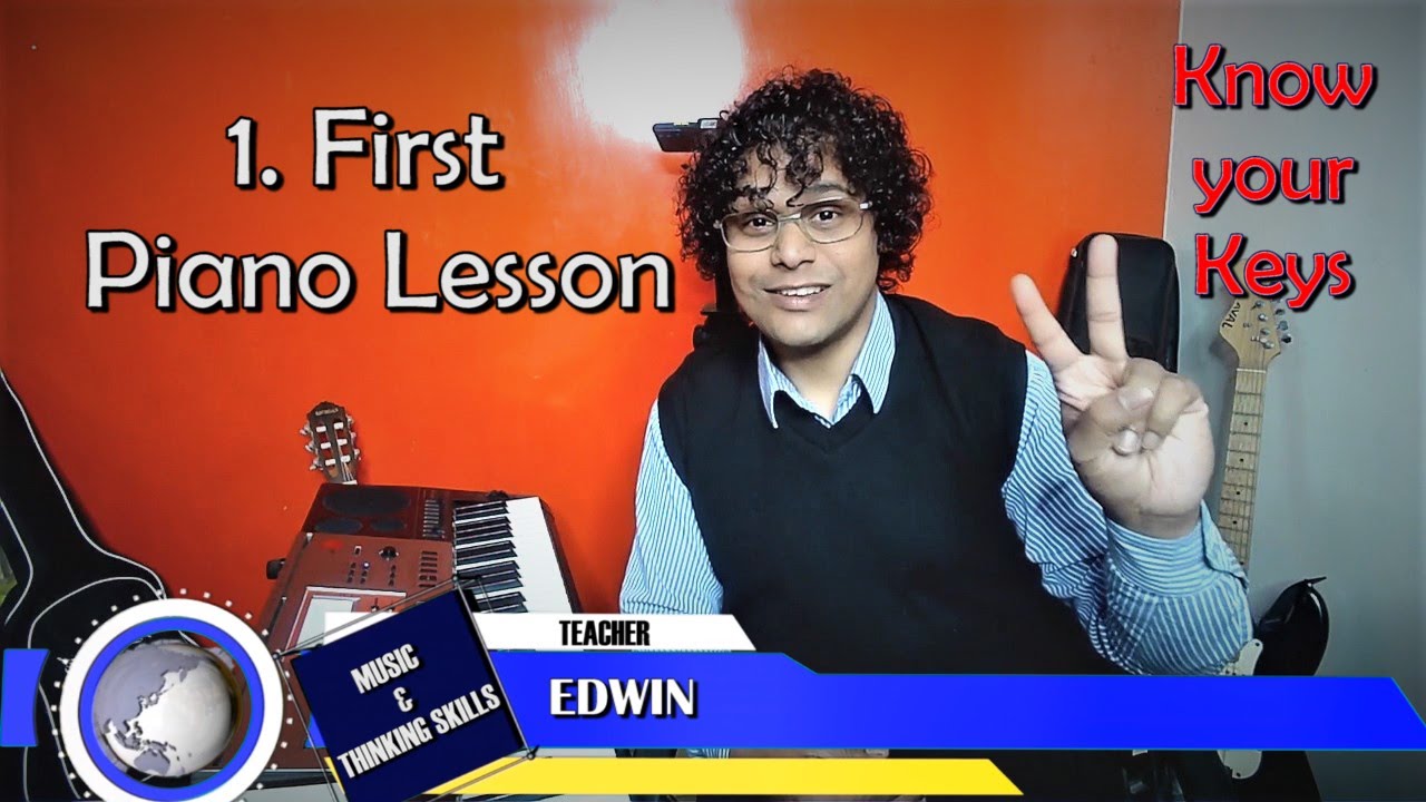 First Piano Lesson | how to read piano notes | Five sense technique