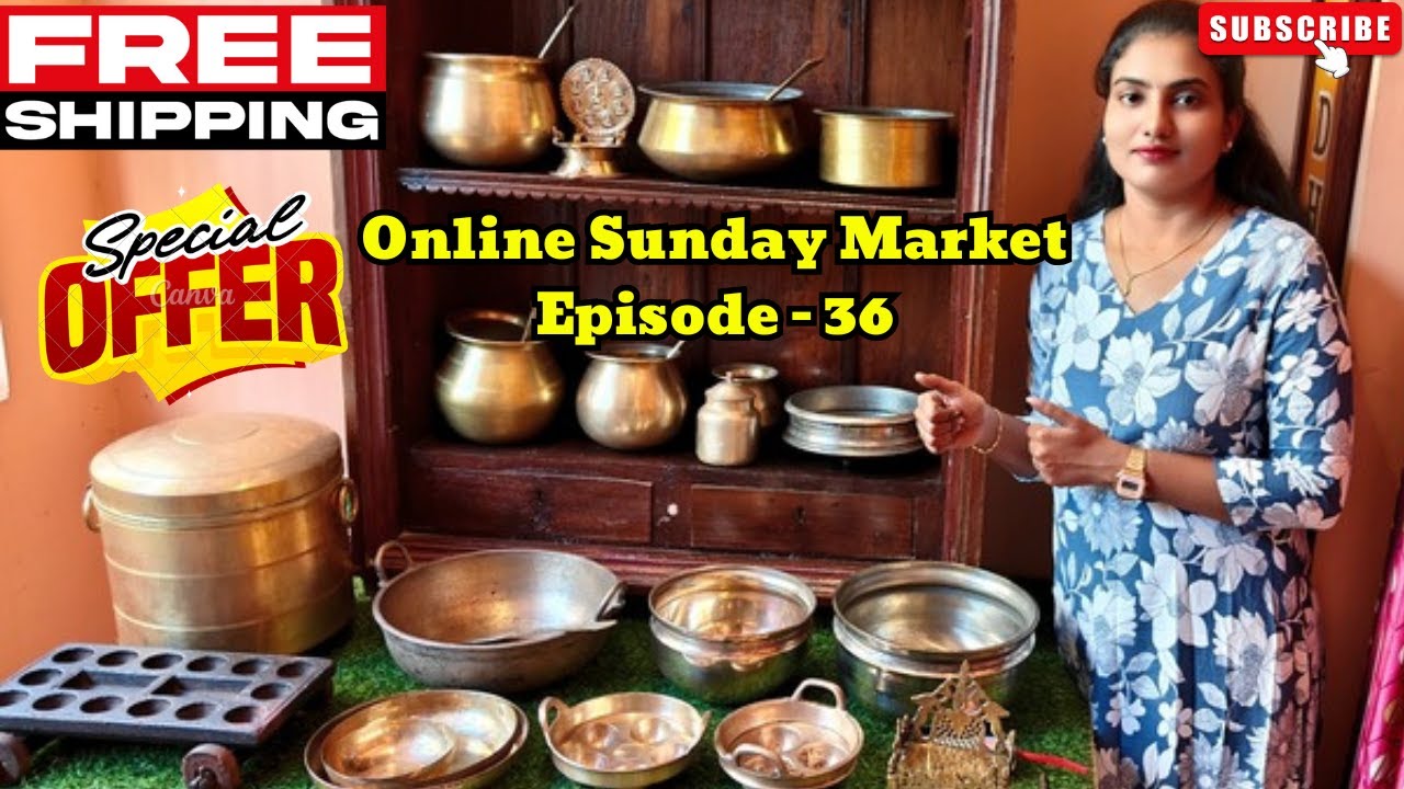 SundayMarket-36🔥Old Antique brass and bronze items for sale🔖| Free delivery |#viralvideo #antique