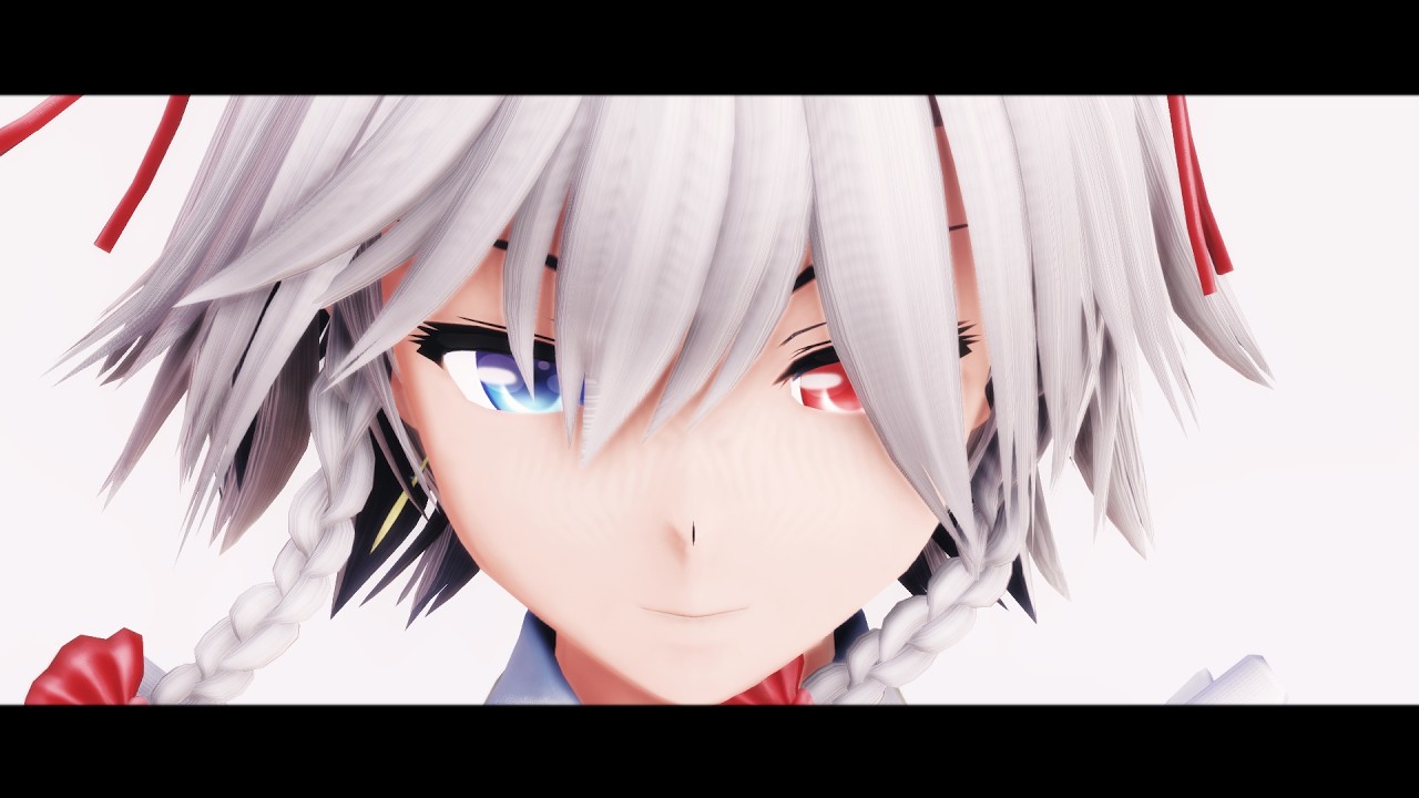 4K effect test  【東方MMD】　十六夜咲夜　Lamb.