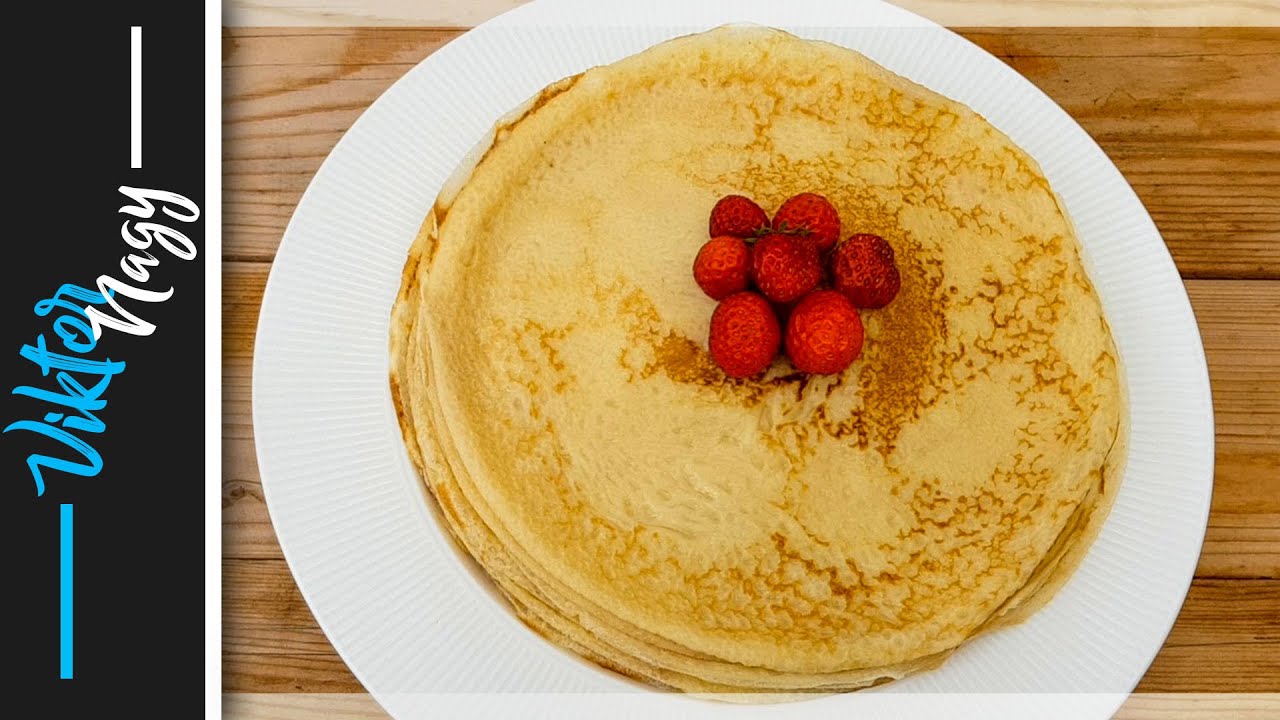 Palacinky, najlepší recept  | Viktor Nagy | recepty