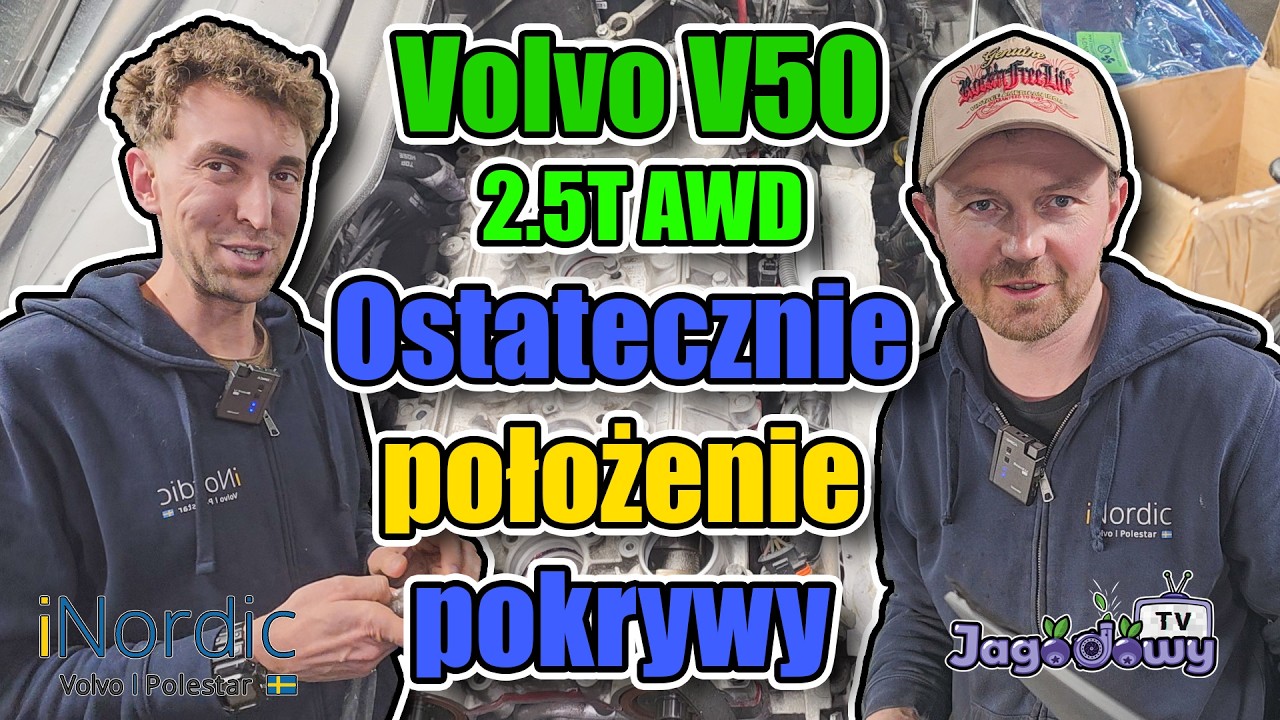 iNordic - Ostatecznie położenie pokrywy Volvo V50 2.5T AWD