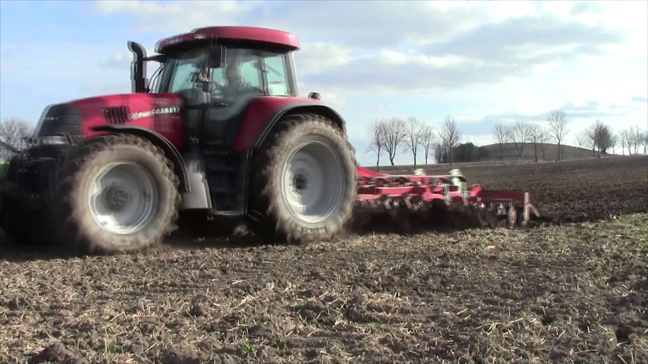 Wiosenne Manewry 2013 - Nowy Nabytek, Uprawa - Case CVX 195, Kverneland CLC, Vaderstad Carrier