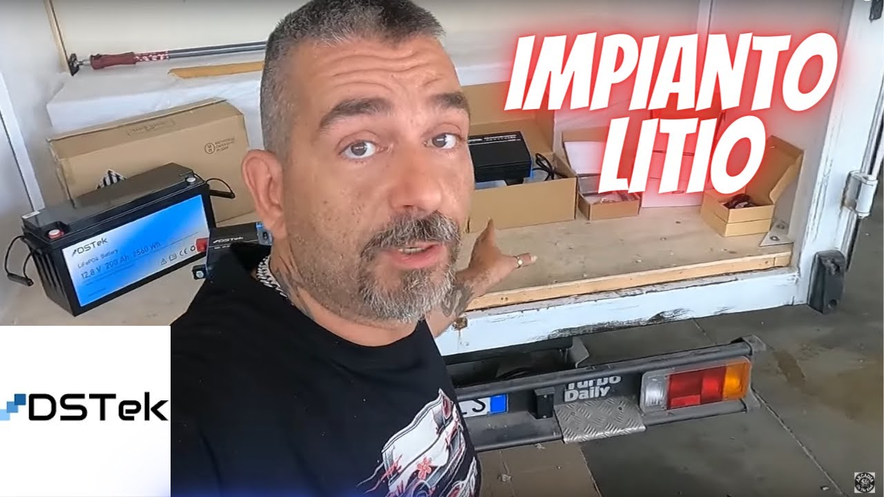 DSTEK Batteria Litio CAMPER VAN