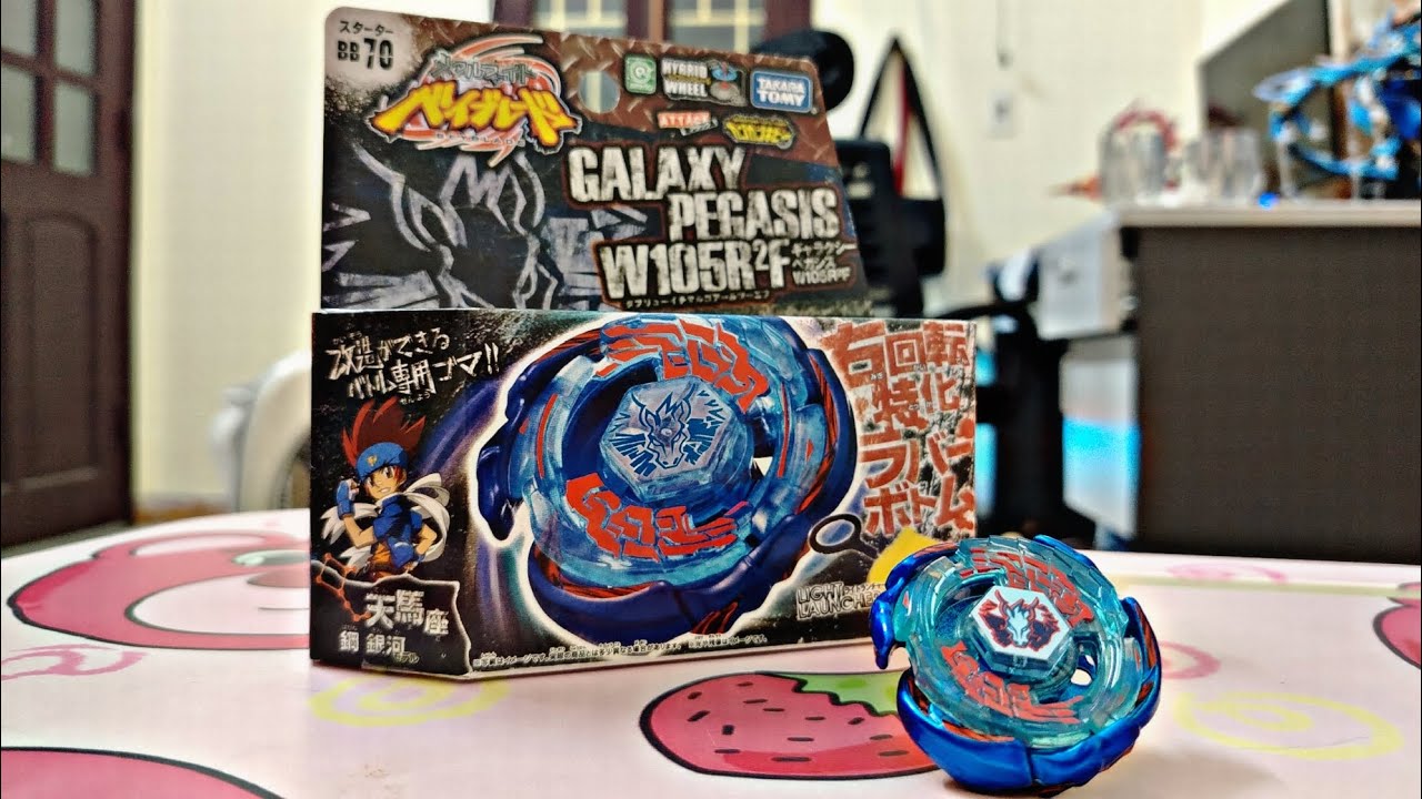 Review Siêu Phẩm (màu) Galaxy Pegasis Midfake | HoàngVanh Beyblade