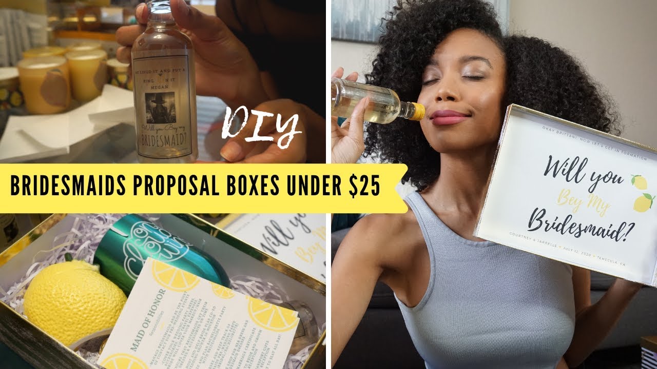 Bridesmaid Proposal Boxes Under $25 + Beyonce Themed Gifts | Teztimonial