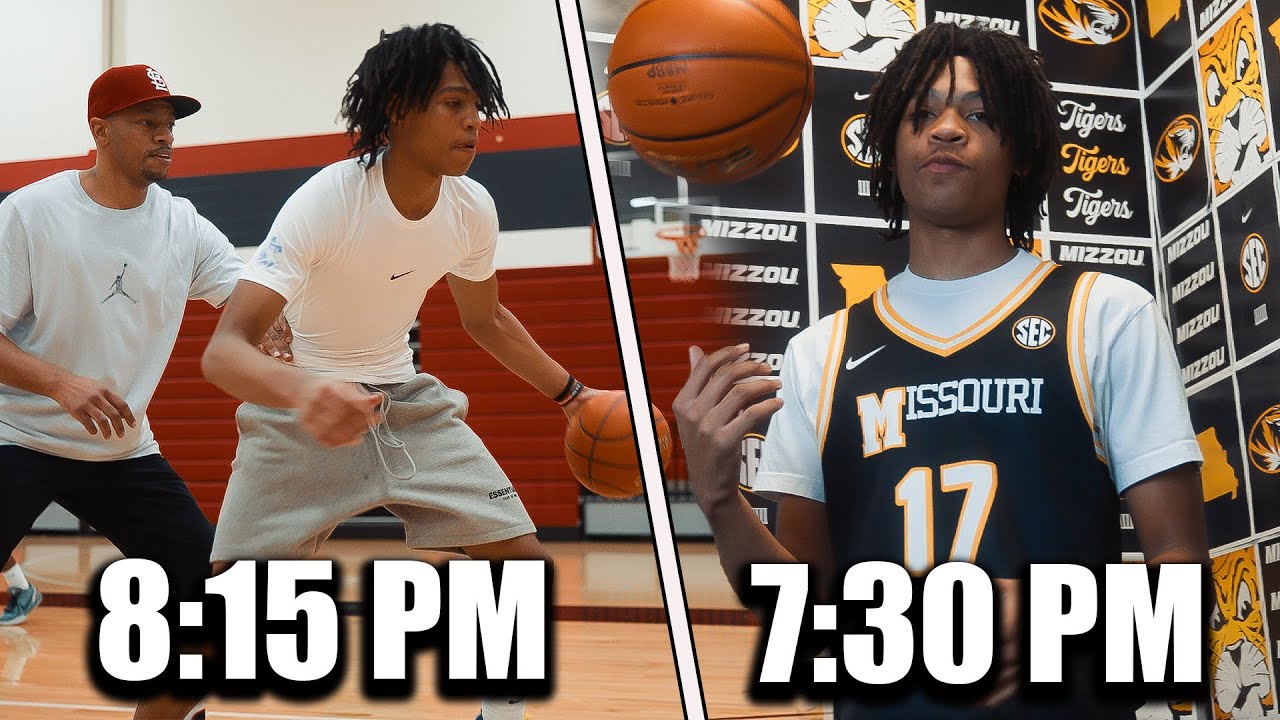 Day in the life with #1 Player in Texas Trey Edwards | Mizzou Unofficial Visit | Documentary 