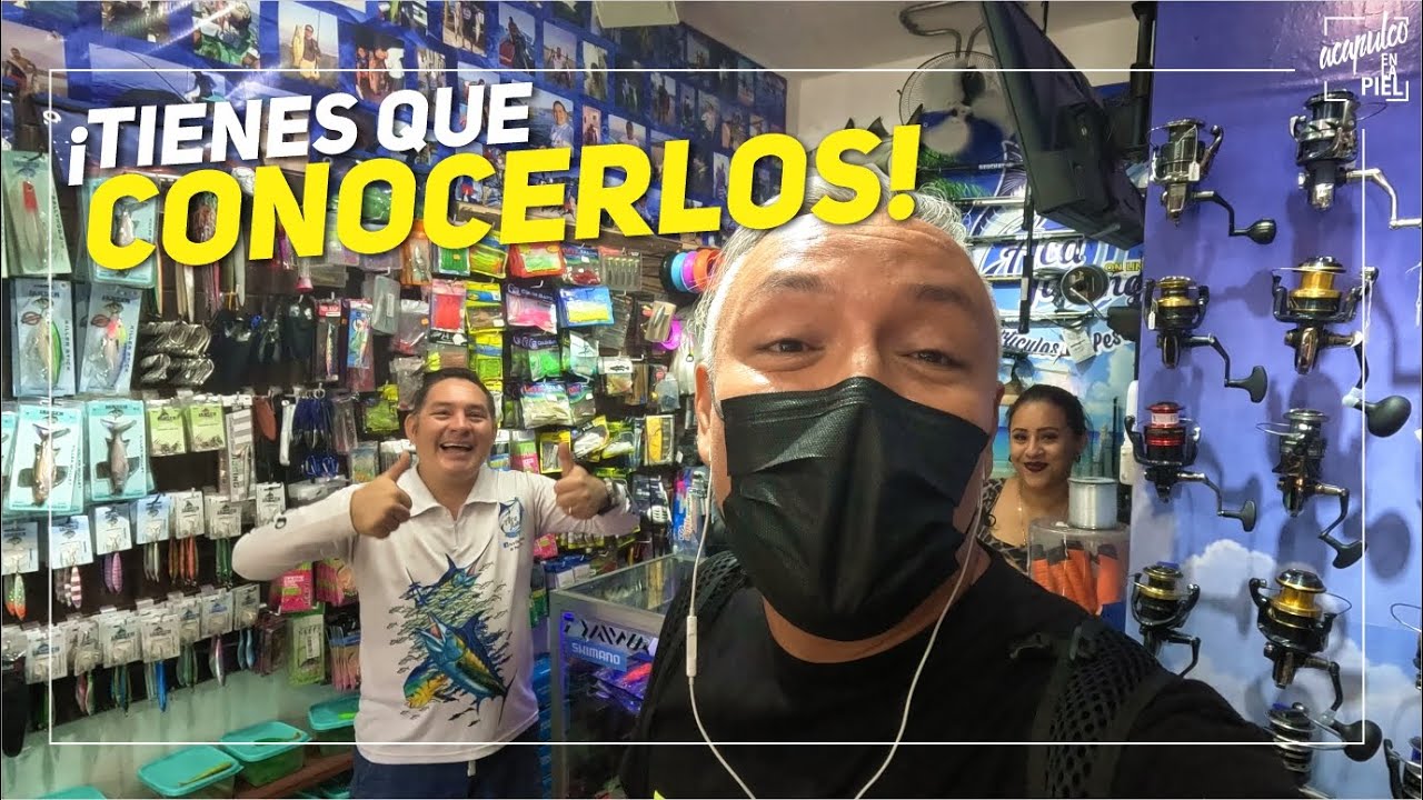 ACA FISHING: ¡La tienda de PESCA DEPORTIVA que DEBES CONOCER en ACAPULCO!