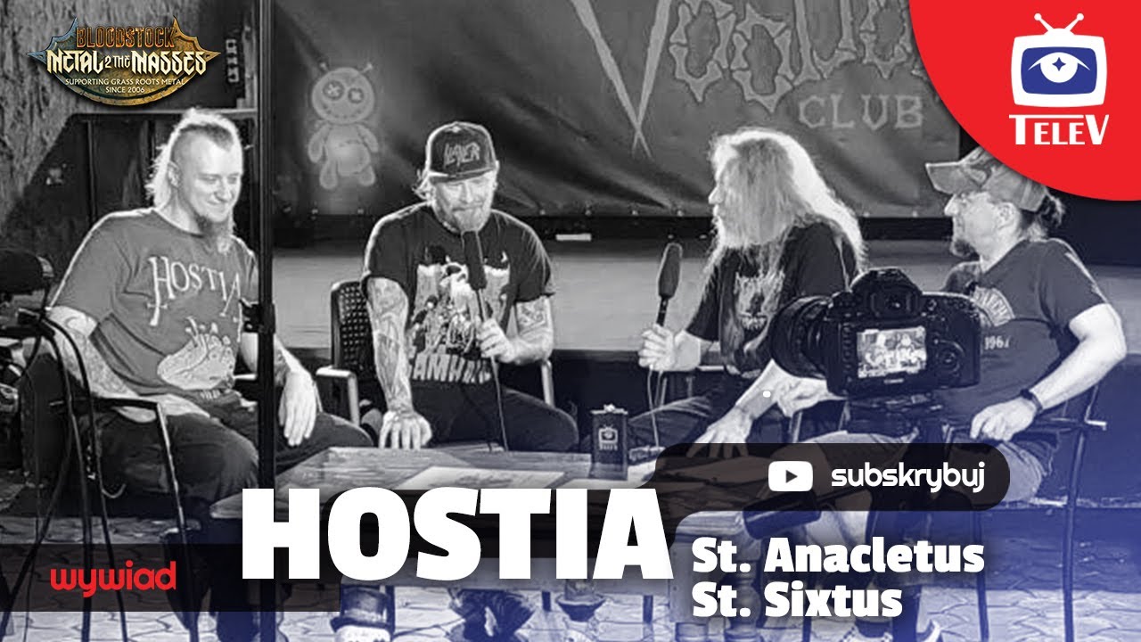HOSTIA: St. Sixtus & St. Anacletus #BloodstockMetal2TheMassesPoland (półfinał, Warszawa)