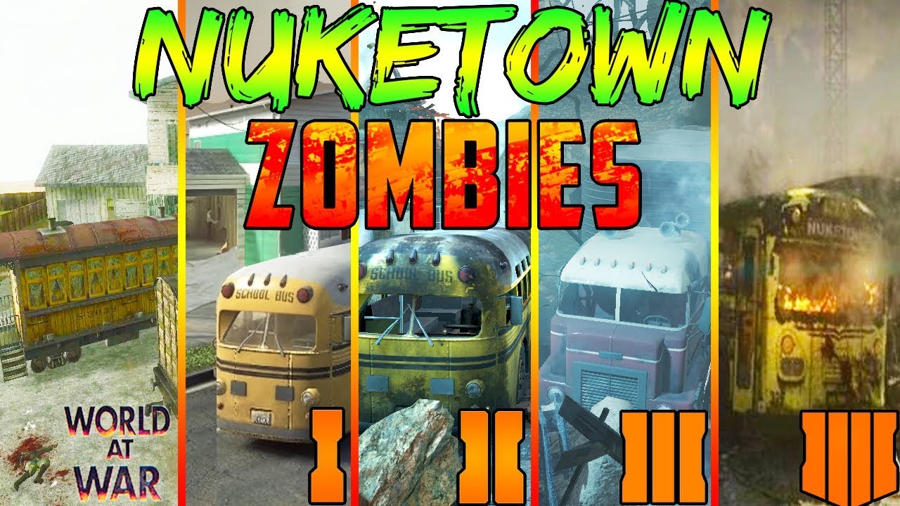 ПОЛНАЯ история &laquo;NUKETOWN ZOMBIES!&raquo; (Black Ops 4 - WaW)