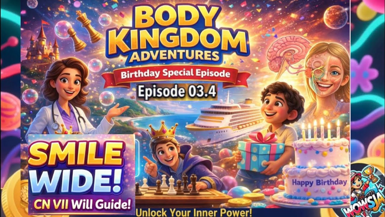 Body Kingdom Adventures: Ep 03.4 (Dr. SJA’s Birthday Special)
