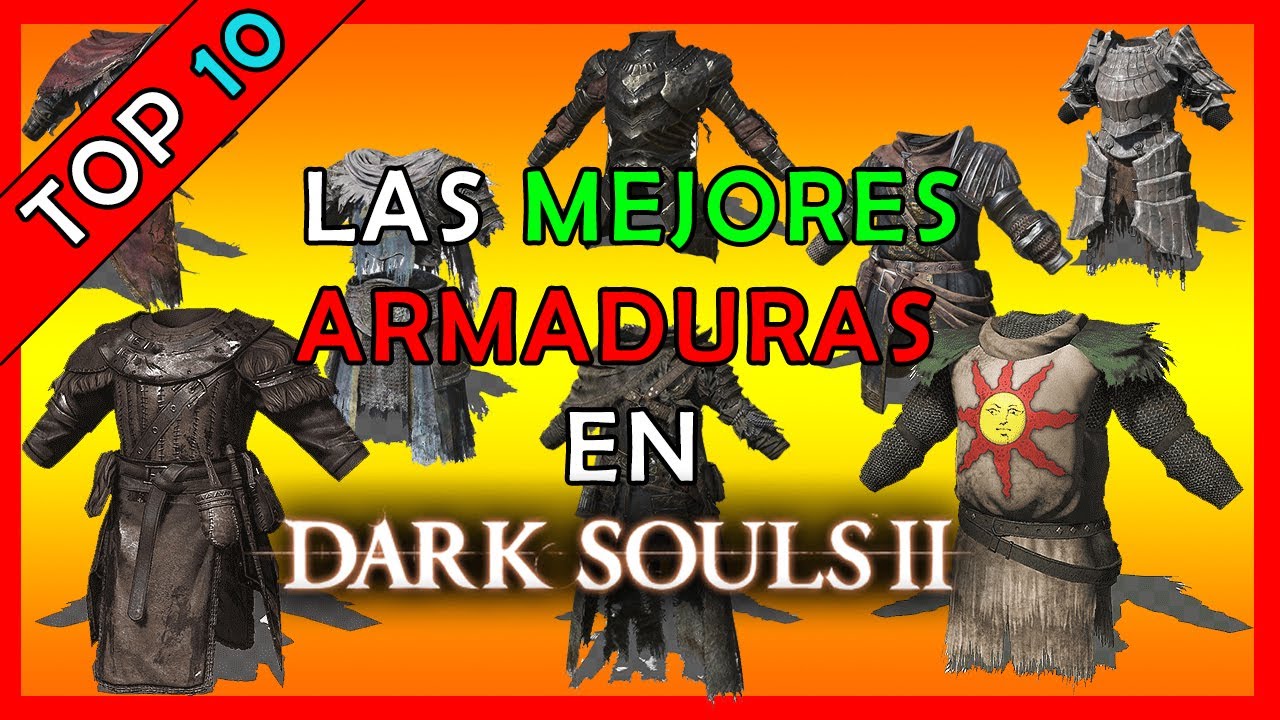 POR ESTA RAZON ESTAS son las MEJORES ARMADURAS de Dark Souls 2