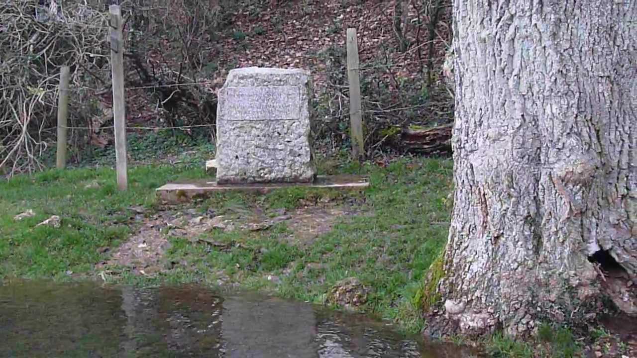 Source of the Thames, with water