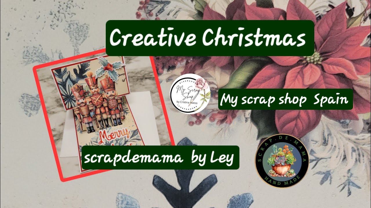 Navidad creativa, colaboración con @myscrapshopspain  #cardsmaking #christmas  #diy #gifts 